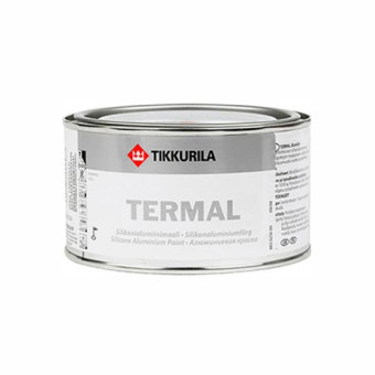Краска Tikkurila Termal для металла термостойкая 0,33 л Краска Tikkurila Termal для металла термостойкая 0,33 л