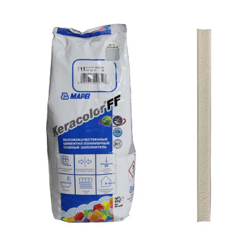 Затирка Mapei Keracolor FF №111 светло-серая 2 кг