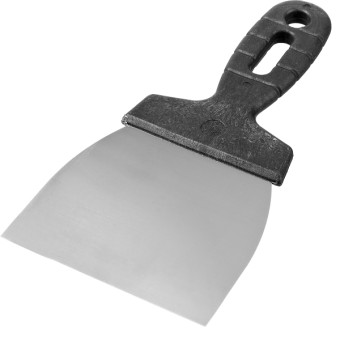 Шпательная лопатка Зубр Мастер нержавеющая сталь 100 мм, арт. 10077-10