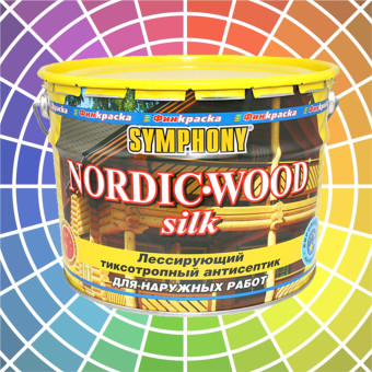 Антисептик Symphony Nordic Wood Silk 9 л