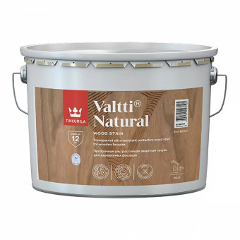 Лазурь Tikkurila Valtti Natural для древесины 9 л