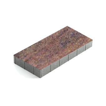 Тротуарная плитка Steingot Плита 600х300 мм Color Mix Терракота толщина 80 мм
