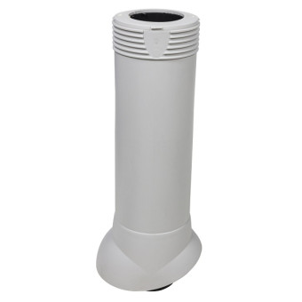 Вентиляционный выход канализации Vilpe 110/ИЗ/500 светло-серый