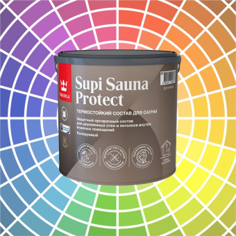Защитный состав Tikkurila Supi Sauna Protect 2.7 л