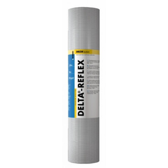 Пленка пароизоляционная Dorken Delta-Reflex с алюминиевым рефлексным слоем 1,5x50 м