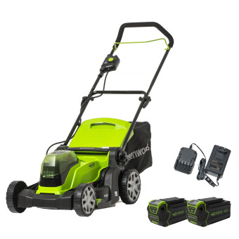 Газонокосилка аккумуляторная Greenworks G24X2LM41K2x (арт. 2512607UD)