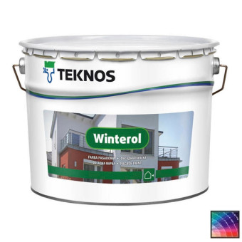 Краска Teknos Winterol фасадная база 1 2,7 л