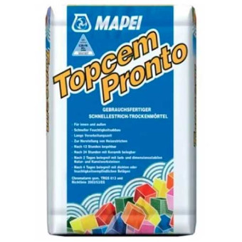 Стяжка Mapei Topcem Pronto 25 кг