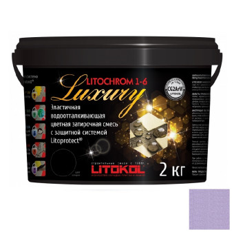 Затирка Litokol Litochrom 1-6 Luxury C.650 аметист 2 кг Затирка Litokol Litochrom 1-6 Luxury C.650 аметист 2 кг