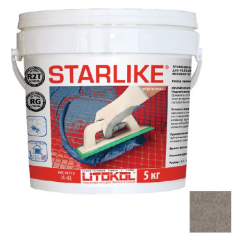 Затирка Litokol Starlike C.280 grigio fango 5 кг Затирка Litokol Starlike C.280 grigio fango 5 кг