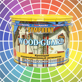 Антисептик Symphony Wood Guard база VС 9 л