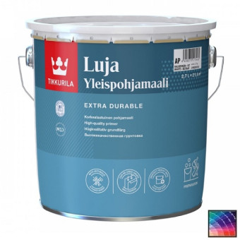 Грунтовка Tikkurila Luja Yleispohjamaali универсальная 2,7 л Грунтовка Tikkurila Luja Yleispohjamaali универсальная 2,7 л