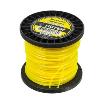 Леска HUTER S24100 звезда 2.4 мм 100 м арт. 71/2/4