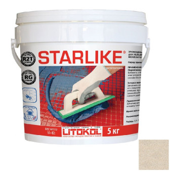Затирка Litokol Starlike C.290 travertino 5 кг Затирка Litokol Starlike C.290 travertino 5 кг