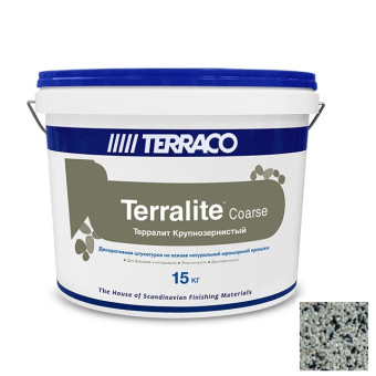 Декоративная штукатурка Terraco Terralite Coarse крупнозернистая 115-С 15 кг Декоративная штукатурка Terraco Terralite Coarse крупнозернистая 115-С 15 кг