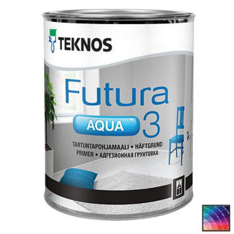 Грунтовка Teknos Futura Aqua 3 0,9 л Грунтовка Teknos Futura Aqua 3 0,9 л