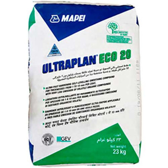 Смесь Mapei Ultraplan Eco 20 самовыравнивающая 23 кг