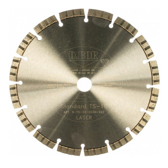 Диск алмазный D.BOR Standard TS-10 230x2,6x22,23 мм (арт. D-S-TS-10-0230-022)