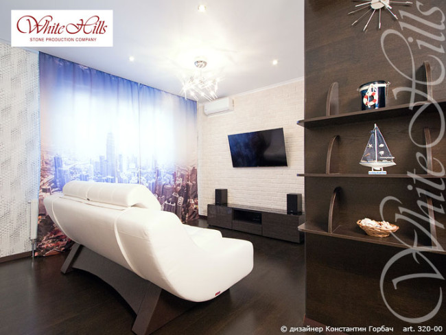 Искусственный камень под кирпич White Hills Кельн Брик цвет 320-00