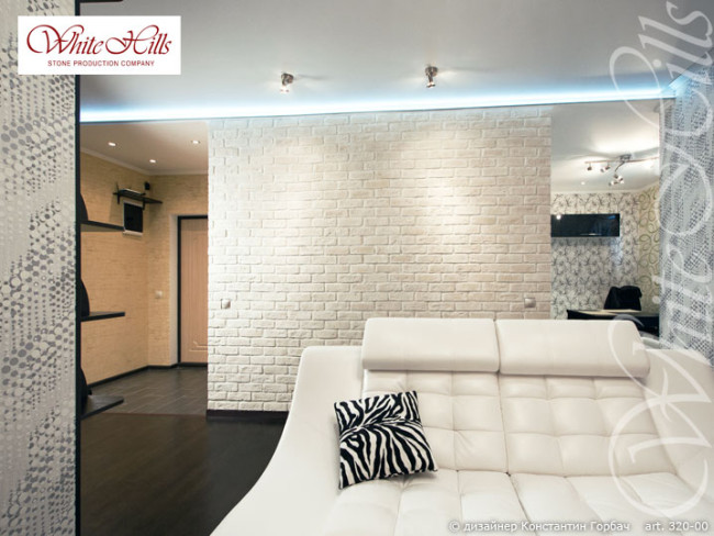 Искусственный камень под кирпич White Hills Кельн Брик цвет 320-00