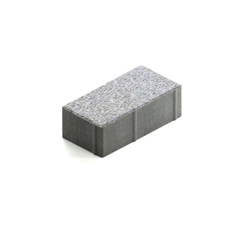 Тротуарная плитка Steingot Прямоугольник 200х100 мм Granit Premium Loto Bianco толщина 60 мм