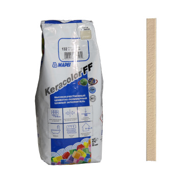 Затирка Mapei Keracolor FF №132 бежевая 2 кг