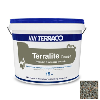 Декоративная штукатурка Terraco Terralite Coarse крупнозернистая 302-С 15 кг Декоративная штукатурка Terraco Terralite Coarse крупнозернистая 302-С 15 кг