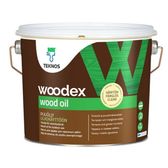 Масло Teknos Woodex Wood Oil для защиты дерева 2,7 л
