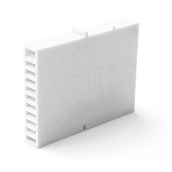 Вентиляционная коробочка Baut белая 80х60х10 мм