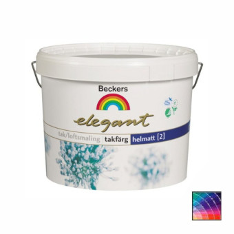 Краска Beckers Elegant Takfarg для потолков 10 л Краска Beckers Elegant Takfarg для потолков 10 л