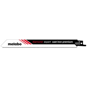 Полотна для сабельных пил Mеtabo по металлу чугуну и стеклопластику Expert 200х1.0 мм шаг DIA/K50 2 шт. (арт. 626565000)