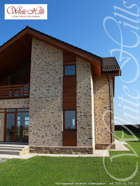 Искусственный камень под кирпич White Hills Кельн Брик цвет 320-10