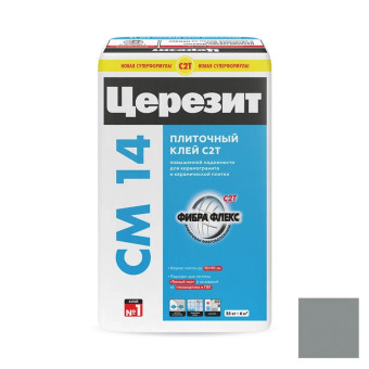 Клей Ceresit CM 14 для плитки и керамогранита серый 25 кг
