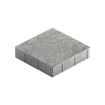 Тротуарная плитка Steingot Плита Квадрат Color Mix Штайн Сильвер 400х400 мм толщина 80 мм