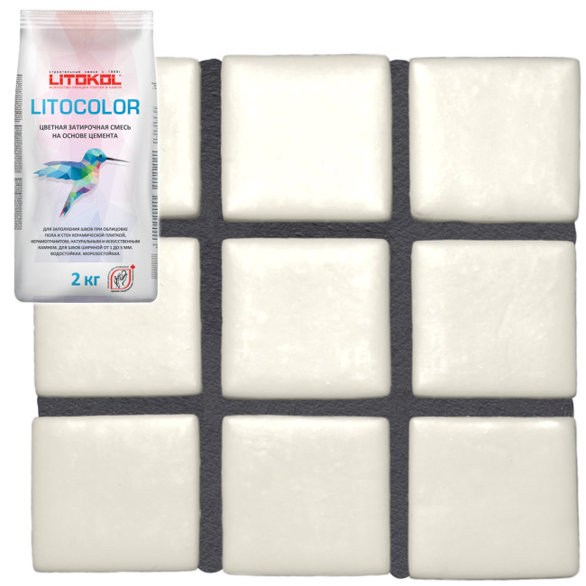 Затирка Litokol Litocolor L 27 венге Литокол литоколор мешок 2 кг купить в Москве