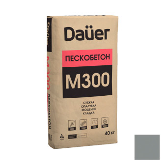 Сухая смесь Dauer  М-300 пескобетон 40 кг