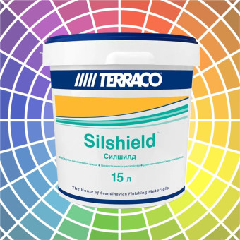 Краска Terraco Silshield Clear фасадная 15 л