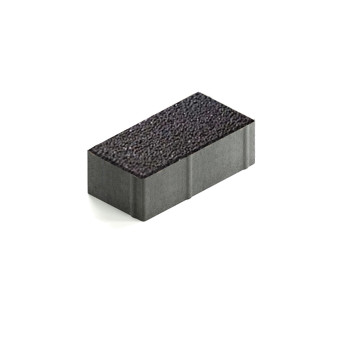 Тротуарная плитка Steingot Прямоугольник 200х100 мм Granit Premium Stella Nero толщина 60 мм