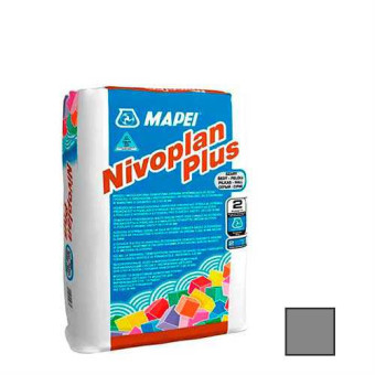 Штукатурка цементная Mapei Nivoplan Plus серая 25 кг