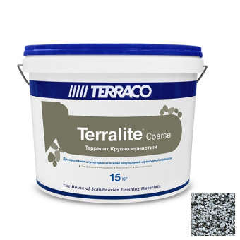 Декоративная штукатурка Terraco Terralite Coarse крупнозернистая 721-С 15 кг Декоративная штукатурка Terraco Terralite Coarse крупнозернистая 721-С 15 кг