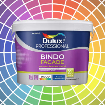 Краска Dulux Bindo Facade фасадная база BC 9 л