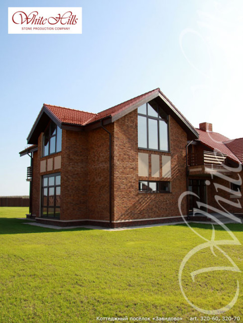 Искусственный камень под кирпич White Hills Кельн Брик цвет 320-70