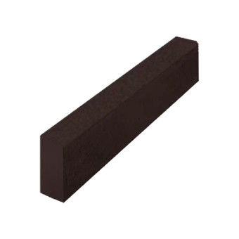 Бордюр из бетона Выбор Стандарт коричневый 1000х200х80 мм