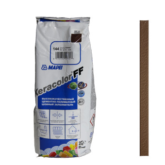Затирка Mapei Keracolor FF №144 шоколад 2 кг