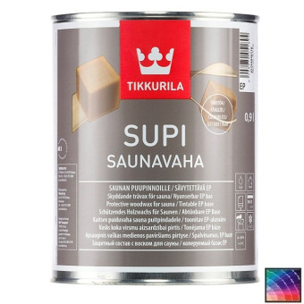 Защитный состав Tikkurila Supi Saunavaha 0,9 л Защитный состав Tikkurila Supi Saunavaha 0,9 л