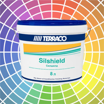 Краска Terraco Silshield Medium фасадная 8 л