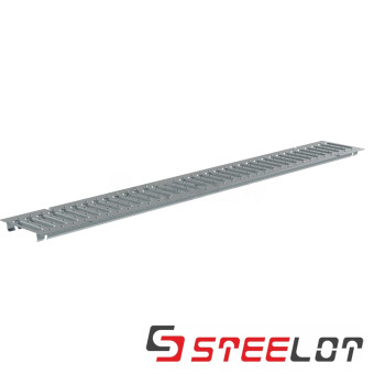 Решётка STEELOT SteeStart стальная штампованная DN100 1000х135х20 мм A15
