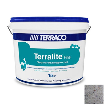 Декоративная штукатурка Terraco Terralite Fine мелкозернистая 02-F 15 кг Декоративная штукатурка Terraco Terralite Fine мелкозернистая 02-F 15 кг
