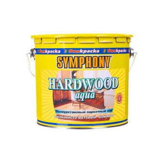 Лак Symphony Hardwood Aqua паркетный шелковисто-матовый 2.7 л