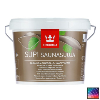 Защитный состав Tikkurila Supi Saunasuoja 2,7 л Защитный состав Tikkurila Supi Saunasuoja 2,7 л